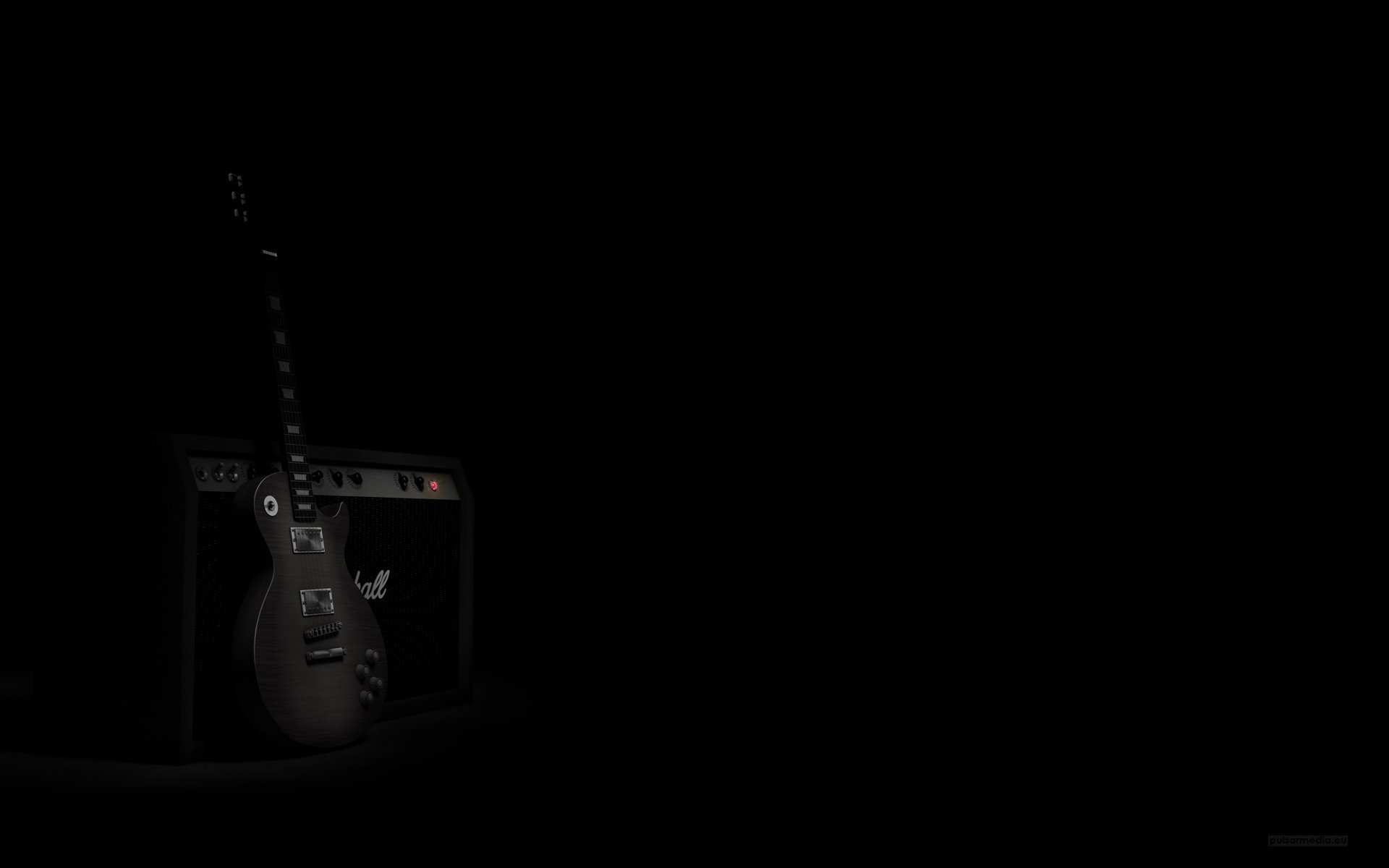 guitars speaker dark black