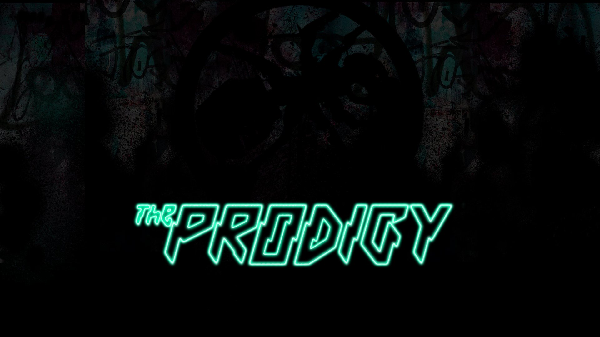 the prodigy music group style neon patterns lines font models lines storehouse 1920x1080