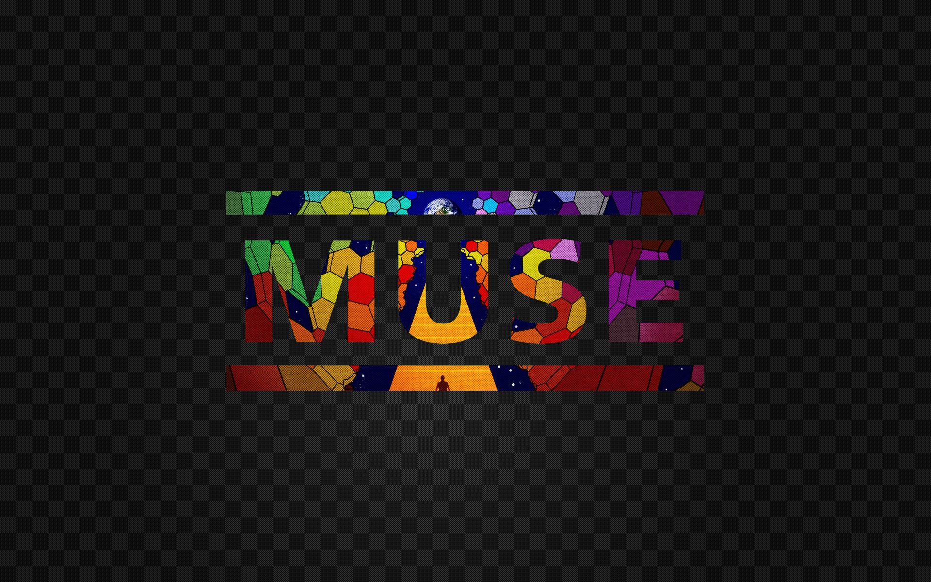 muse music wallpaper the group inscription dark background