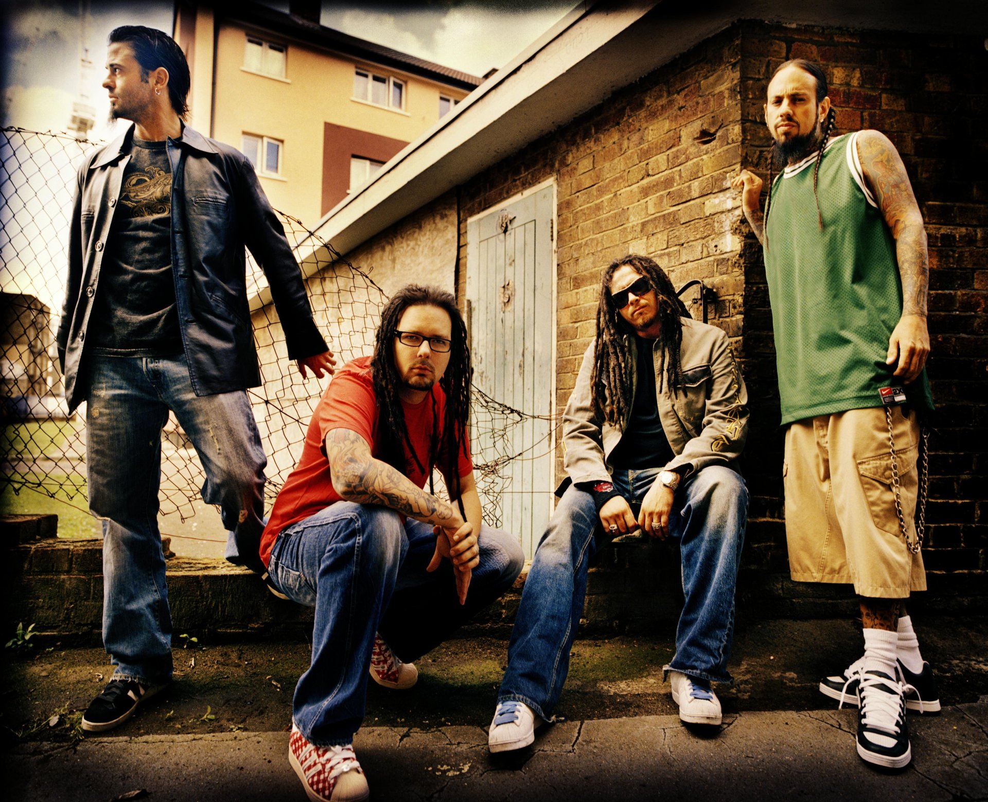 korn nu-metal rock music band metal alternative corn the group dreadlocks wallpaper hd widescreen