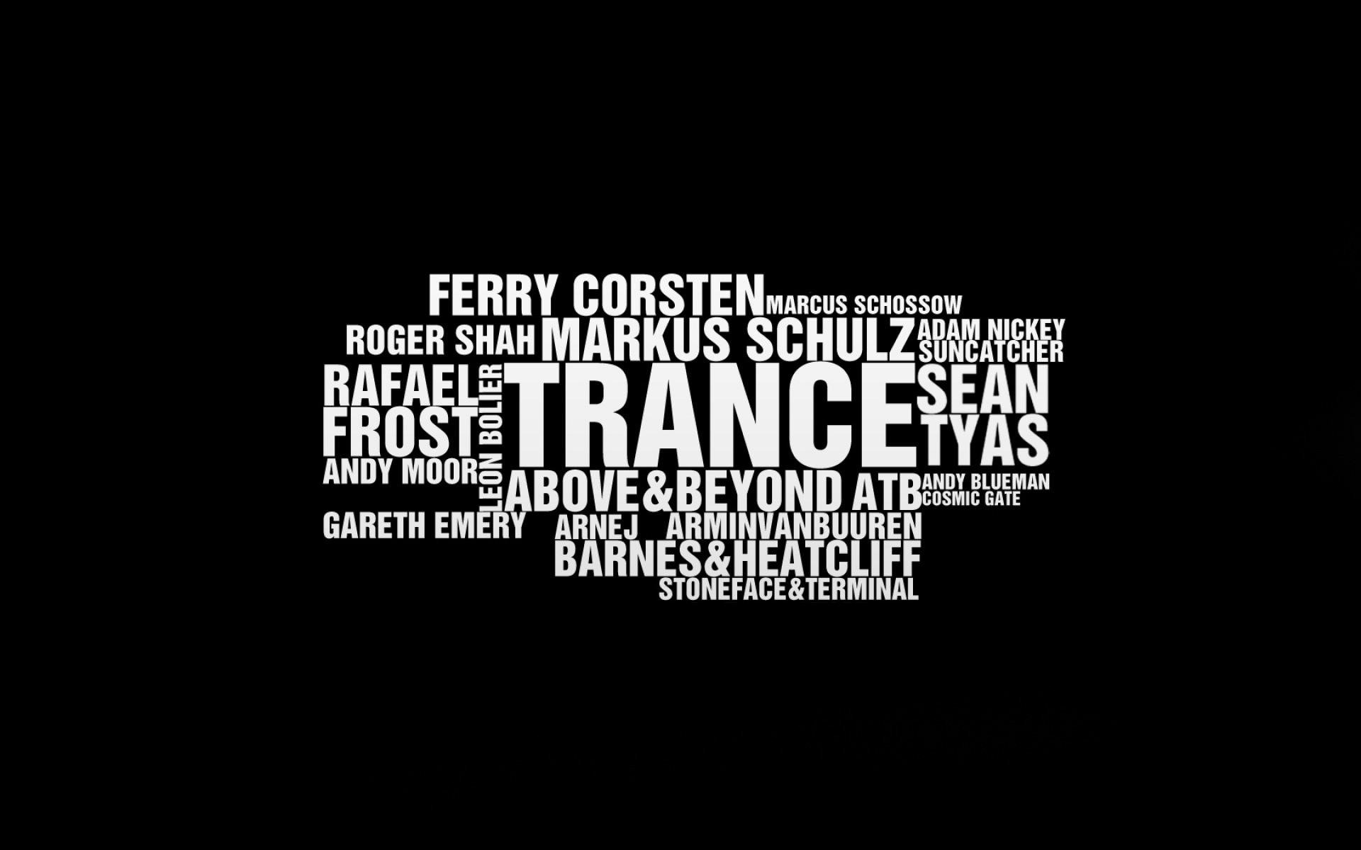 minimalizm muzyka trance najlepsi didżeje trance tapety