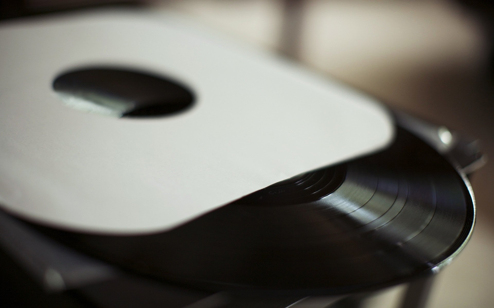 vinyl album music close up disc macro 1920x1200