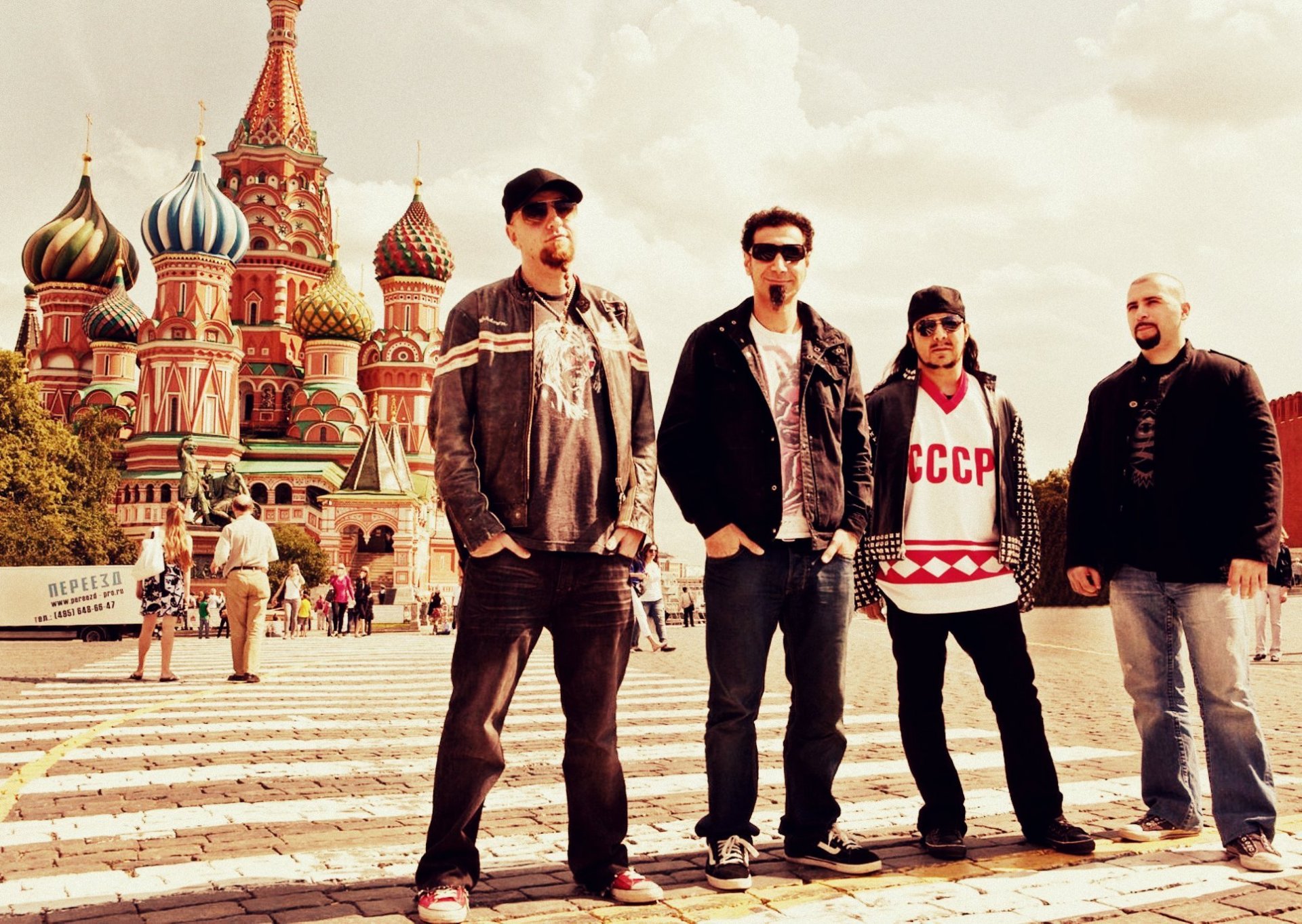 ystem of a down soad rock groupe moscou