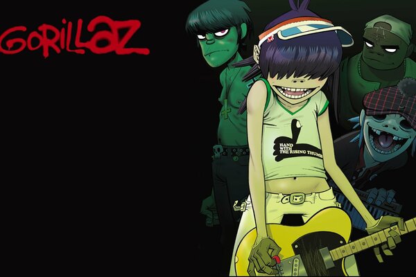 Gruppo gorillaz famoso album