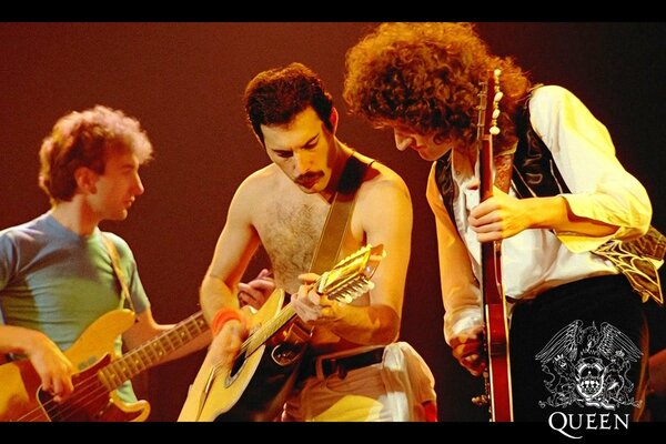 Gruppo queen in concerto