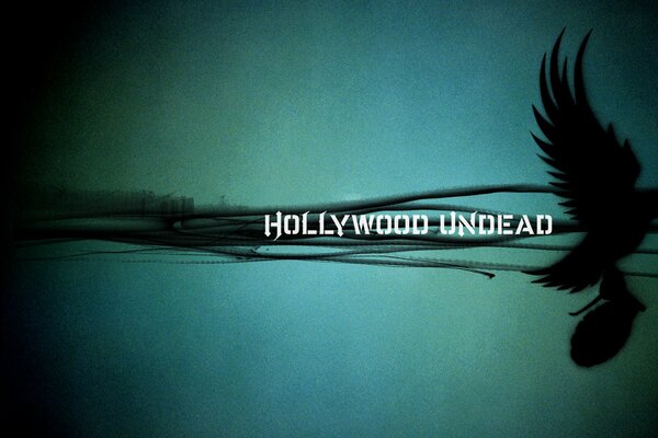 Album by Hollywood undead: A dove carrying a grenade