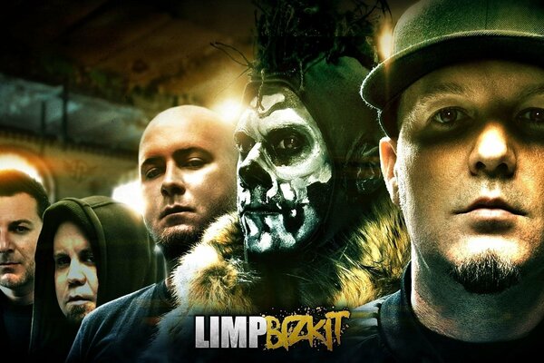 Die Band limp bizkit, ein Rapkorb