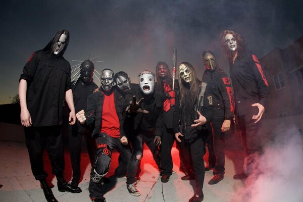 Fondos de pantalla con la banda de metal musical slipknot