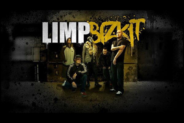 Limp bizkit Foto im Hintergrund