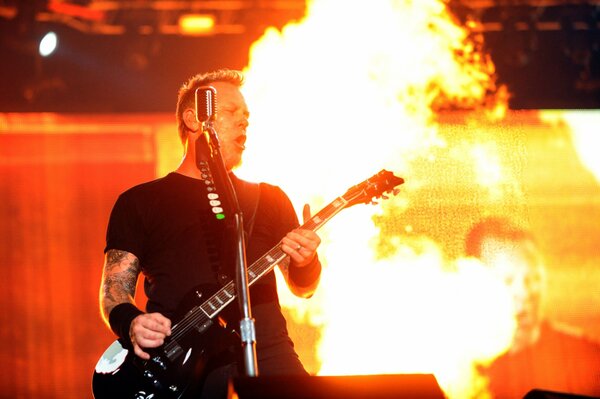 Konzert von James Hatfield metallica