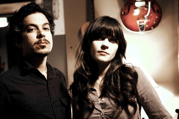 Matthew Ward y Zoe Deschanel