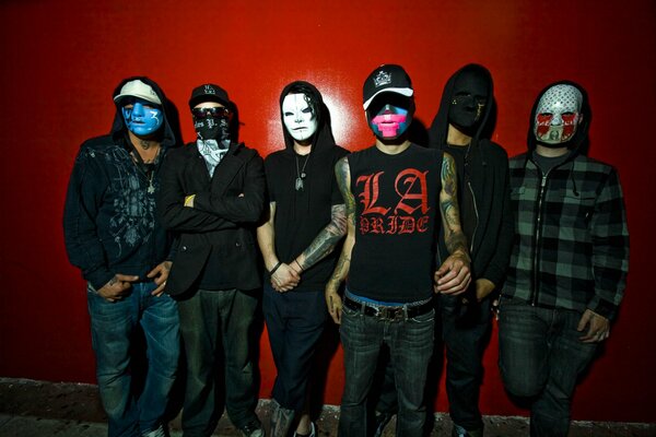 Wallpapers from hollywood undead: j3t, j-dog, da kurlzz and others