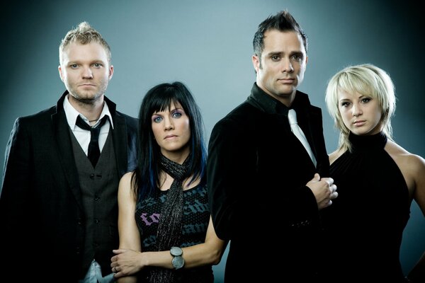 Banda de rock skillet