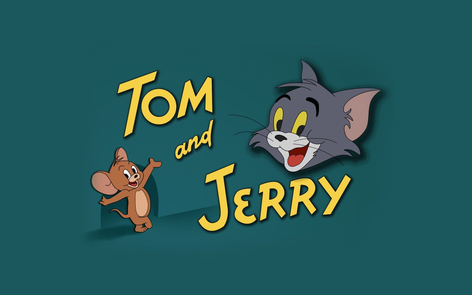 tom i jerry kot mysz tło