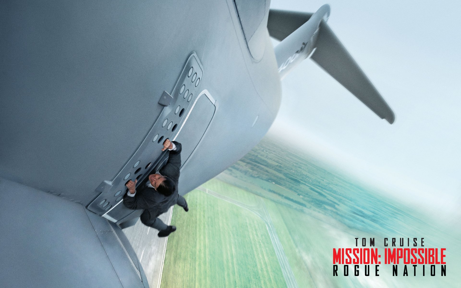 missione impossibile: tribù canaglia missione impossibile-canaglia tom cruise ethan hunt agente aereo decollo situazione poster