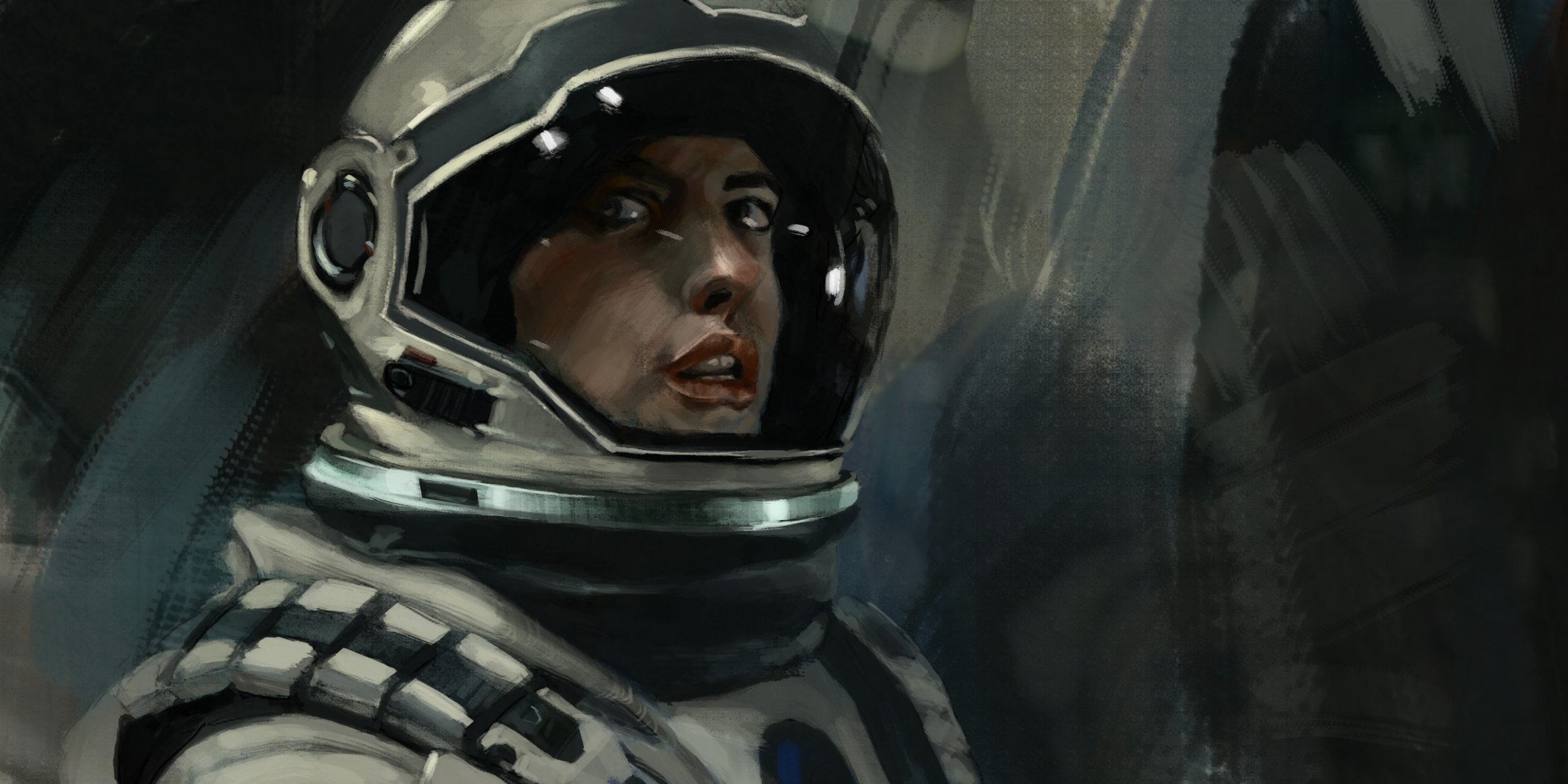 międzygwiezdny międzygwiezdny nolan skafander hełm astronauta astronauta anne hathaway amelia mark