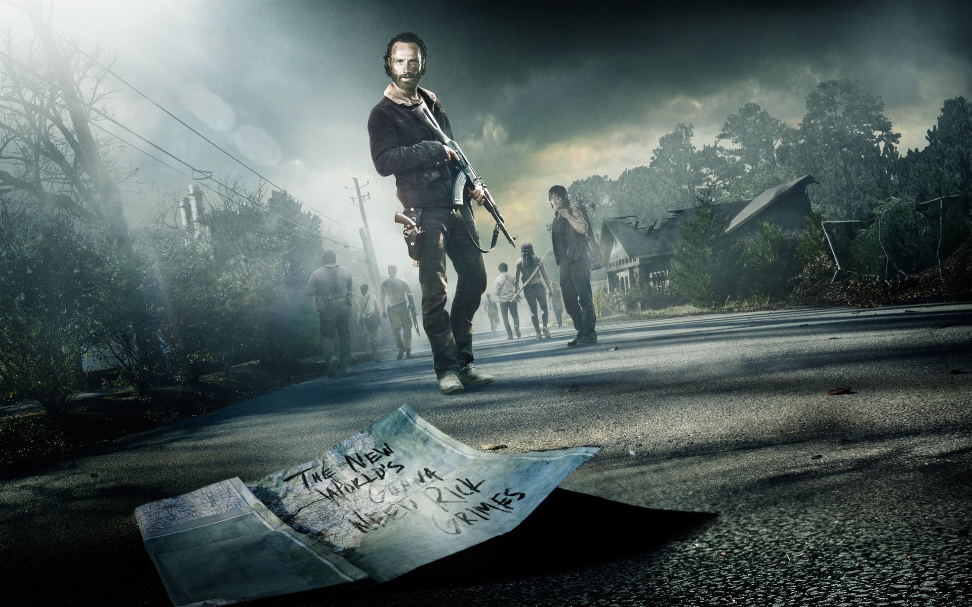 the walking dead andrew lincoln carl grimes lauren cohan steven yeun norman reedus michael cudlitz melissa suzanne mcbride chad coleman christian serratos alanna masterson danai gurira 2015