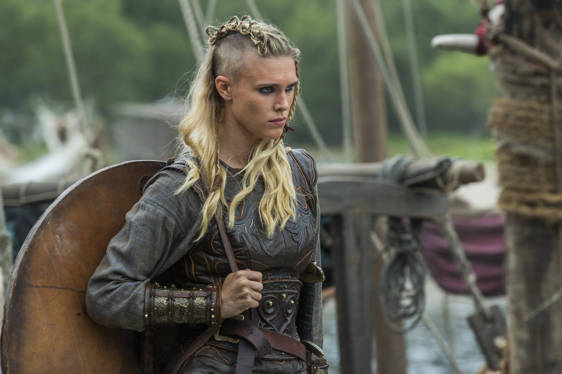 vikings tv series gaia weiss jaya weiss porunn