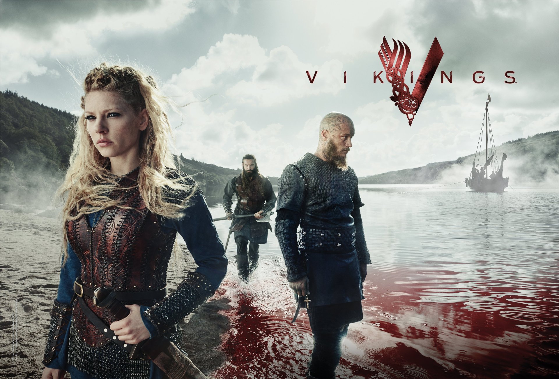 vichinghi ragnar lodbrok serie tv fimmel catherine winnick fiordo sangue