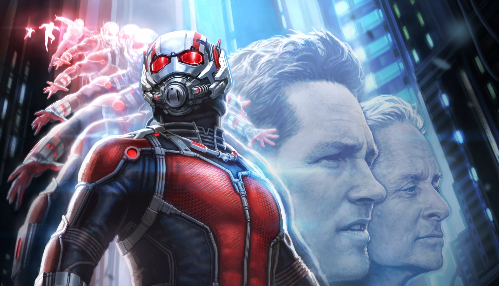 ant-man paul rudd michael douglas marvel concept poster marvel