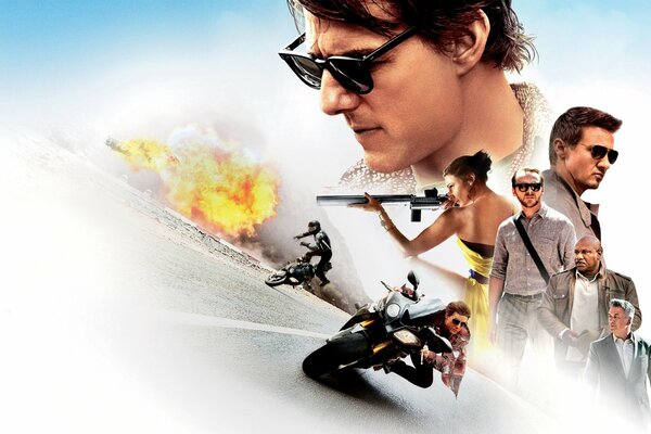 Il poster del film Mission: Impossible