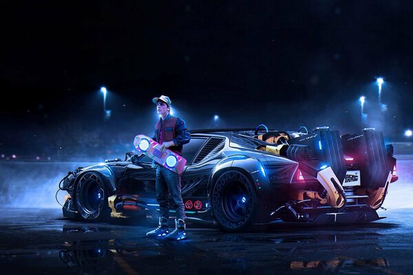 Marty McFly regreso al futuro