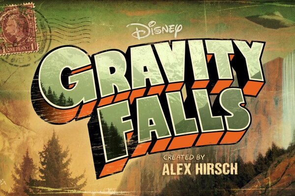 Gravity Falls Logo von Disney mabel pine