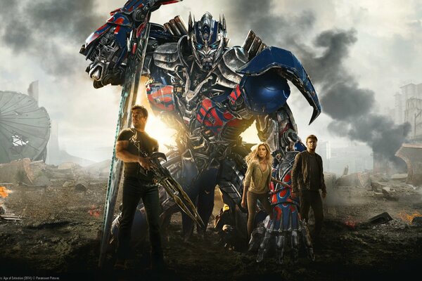 Optimus prime de Transformers l ère de l extermination
