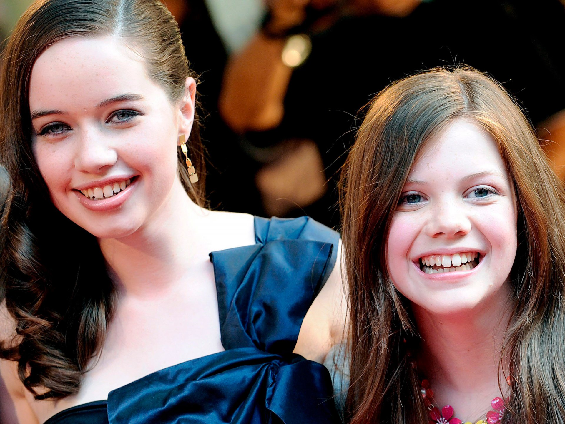 anna popplewell georgie henley opowieści z narnii dziewczynka