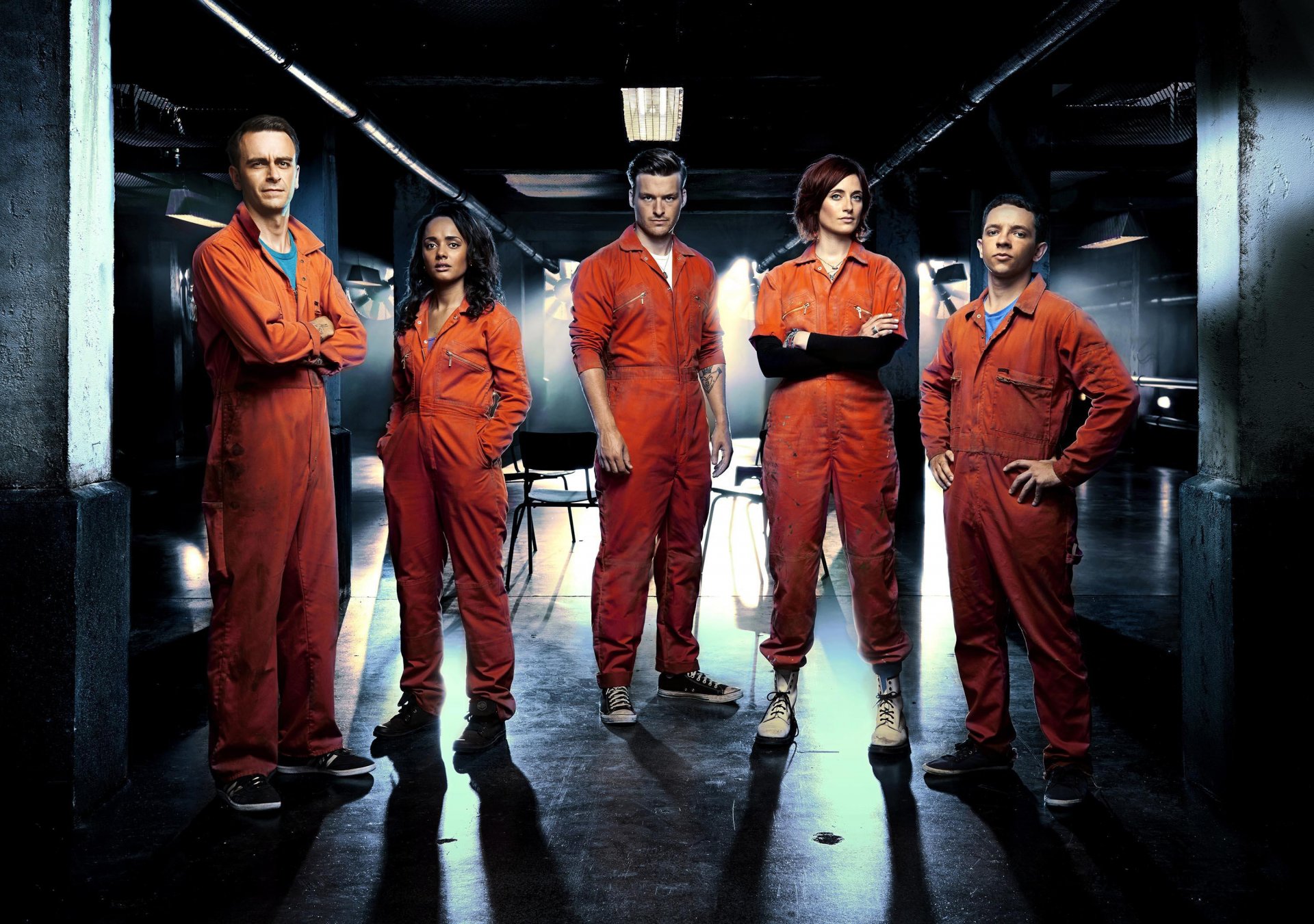 misfits temporada 5 rudy wade joseph william gilgan jess carla crom alex matt stoco abbey natasha o keefe finn nathan mcmullen personajes principales personajes matt stokow abby natasha o keeffe nathan