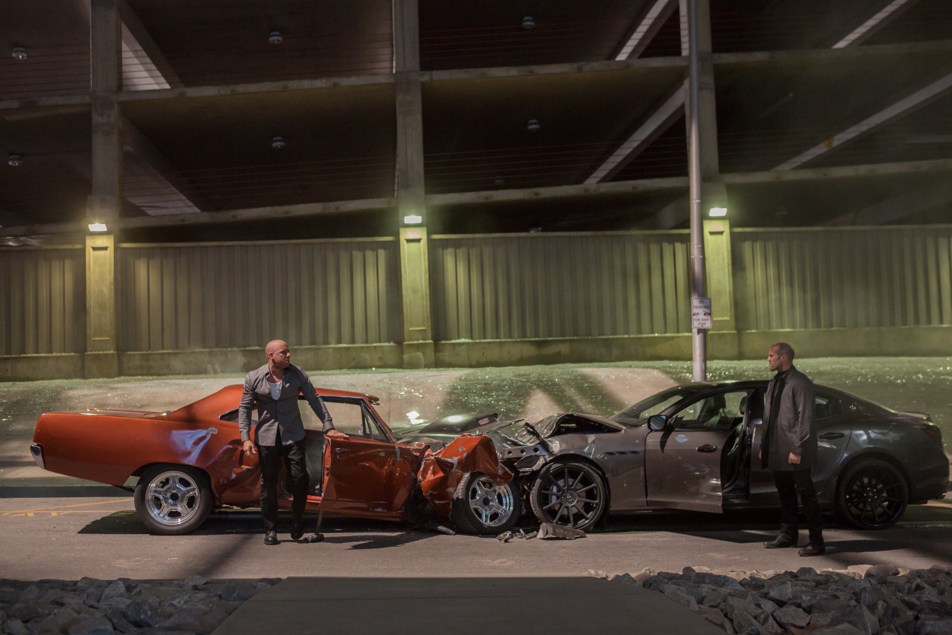 fast and furious 7 vin diesel jason staten accident