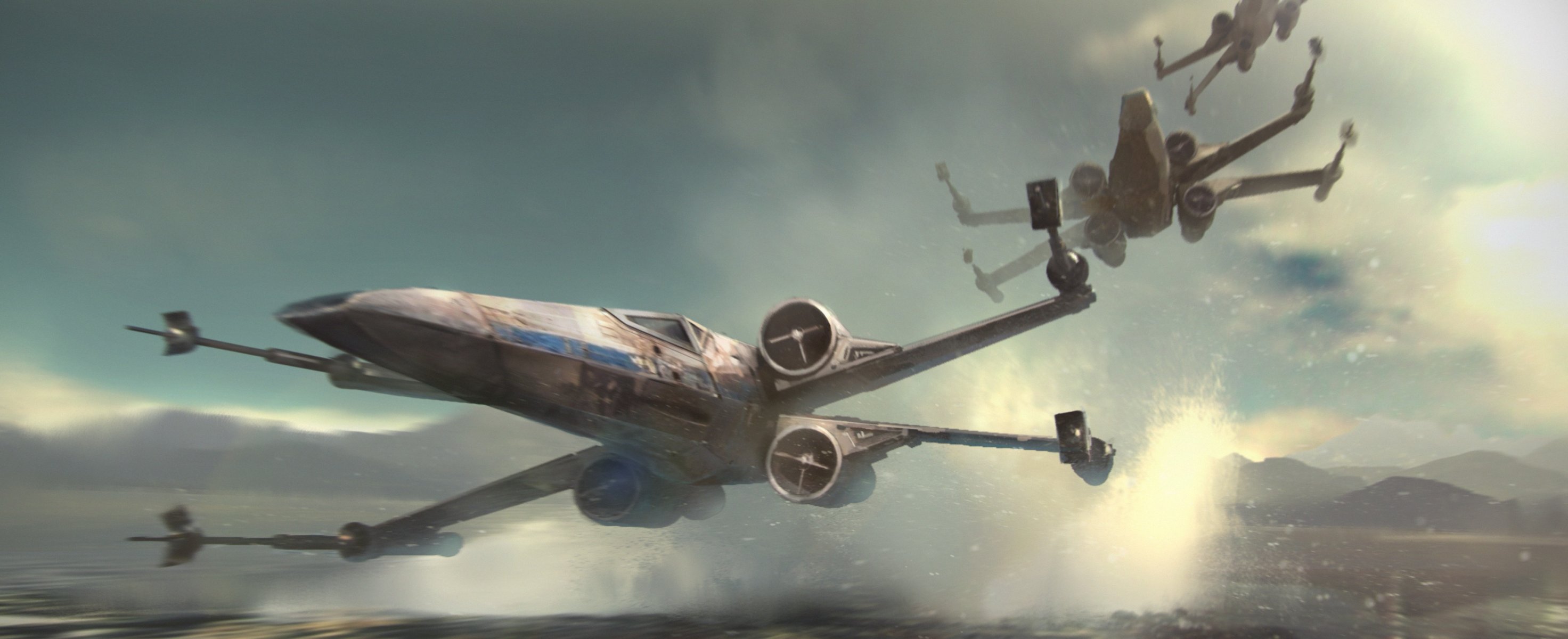 tar wars: episode vii-the force awakens star wars . episode vii: the awakening forces star wars x-wing