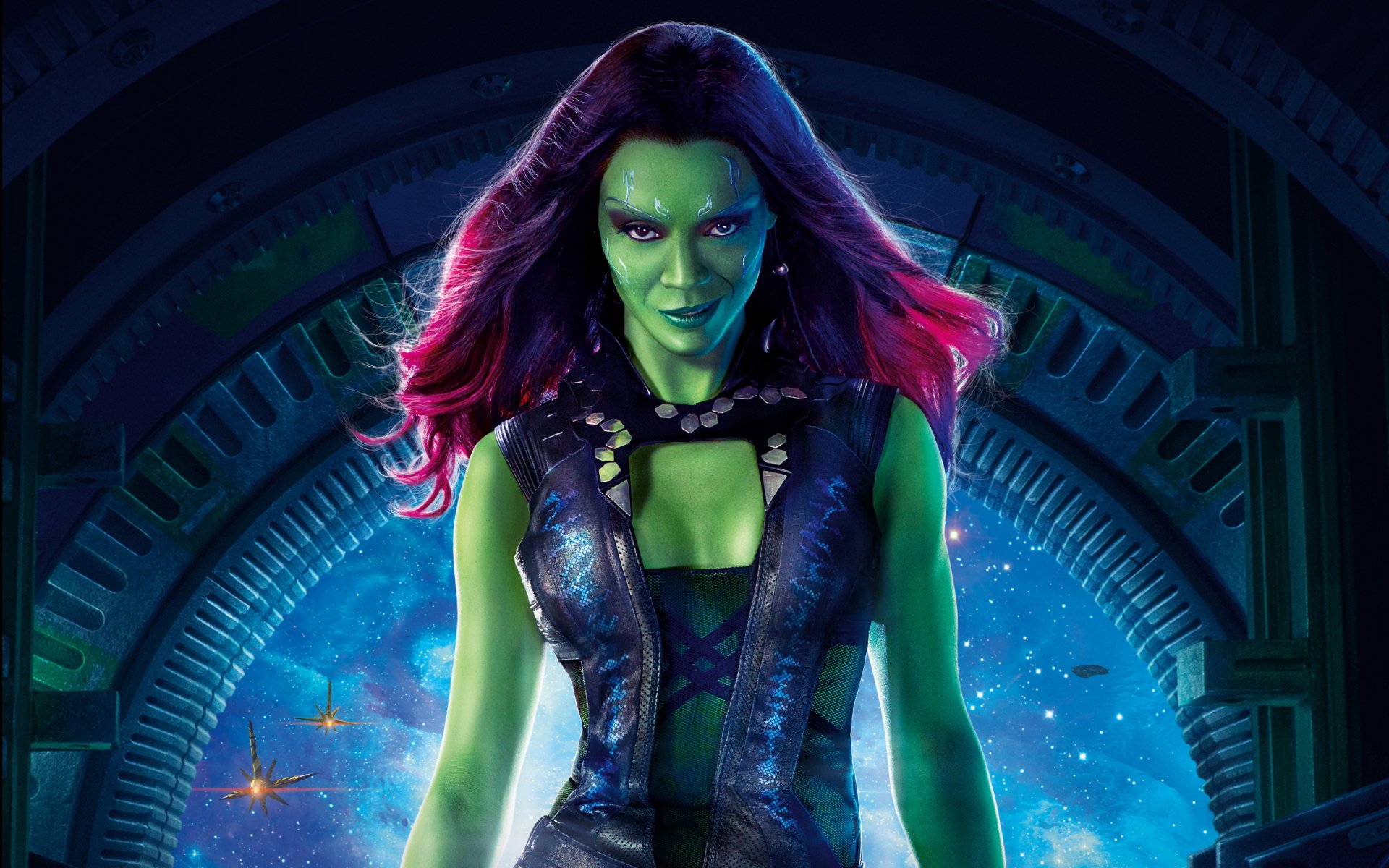 gamora guardianes de la galaxia cómic ficción zoe saldana