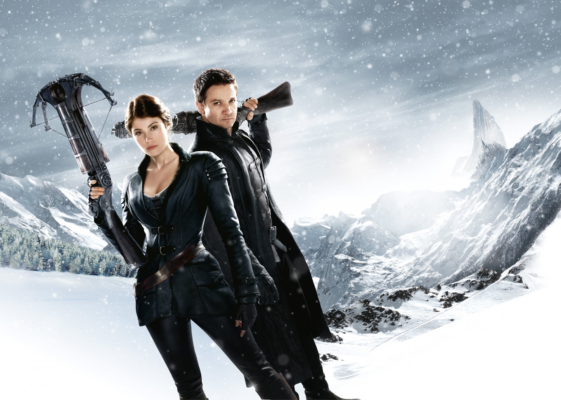 jaś & amp; małgosia jaś i małgosia witch hunters jaś & amp; i małgosia czarownica łowcy jeremy renner gemma arterton famke janssen muriel fantasy paramount zdjęcia tapety hd 1080 720p tapety