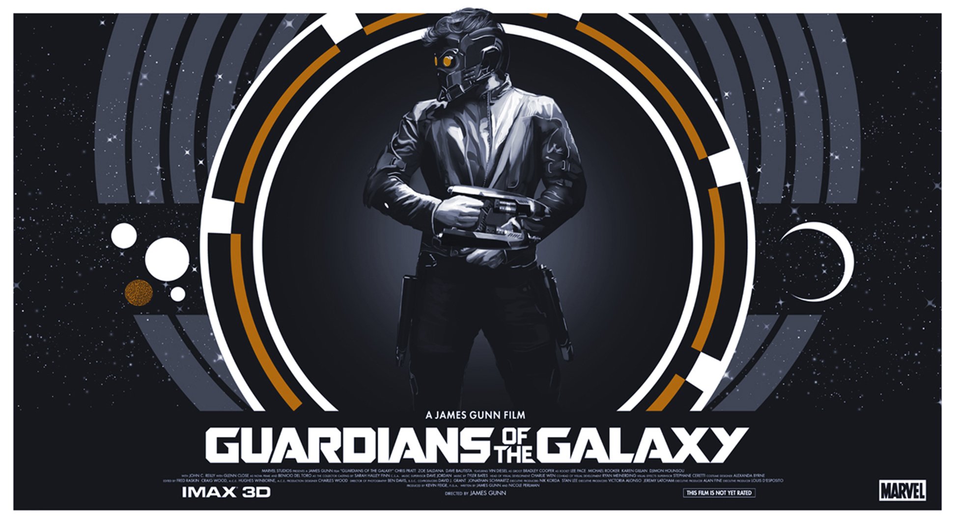 gardiens de la galaxie affiche peter quill star lord