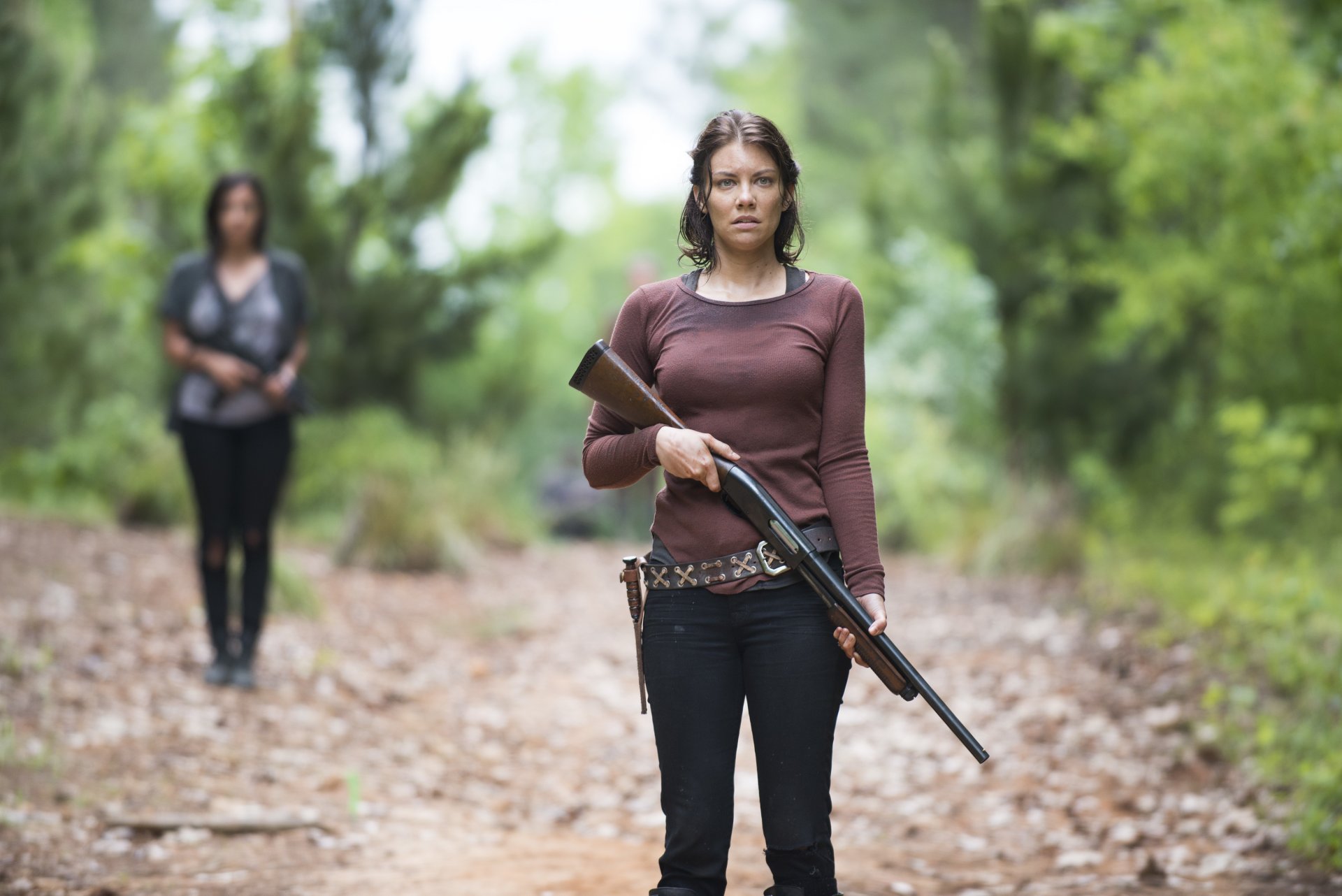 the walking dead the walking dead lauren cohan maggie lo sguardo