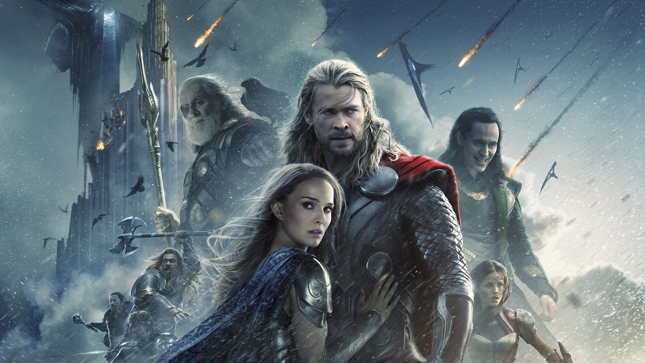 thor 2: le royaume des ténèbres thor: le monde des ténèbres chris hemsworth natalie portman tom hiddleston hiddleston anthony hopkins jamie alexander jamie alexander thor jane foster loki un cif bande dessinée fiction