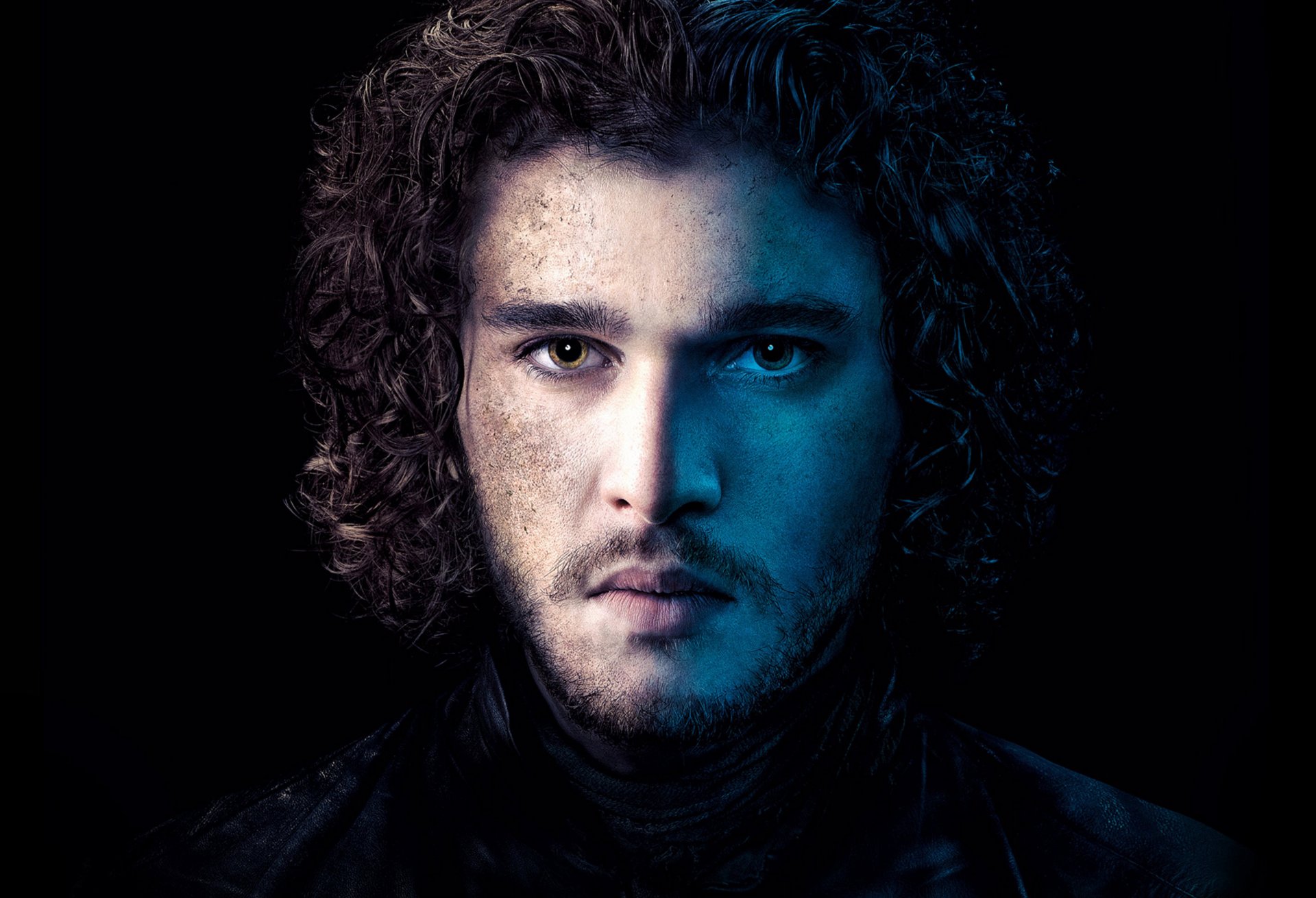 jon snow game of thrones hbo série fils de feu lord eddard stark winterfell membres de la garde de nuit travaillant dans les murs saison bâtard acteur kit harrington