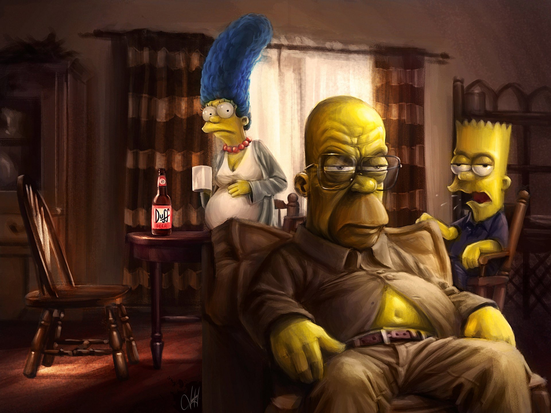 i simpson homer marge bart rompere il male