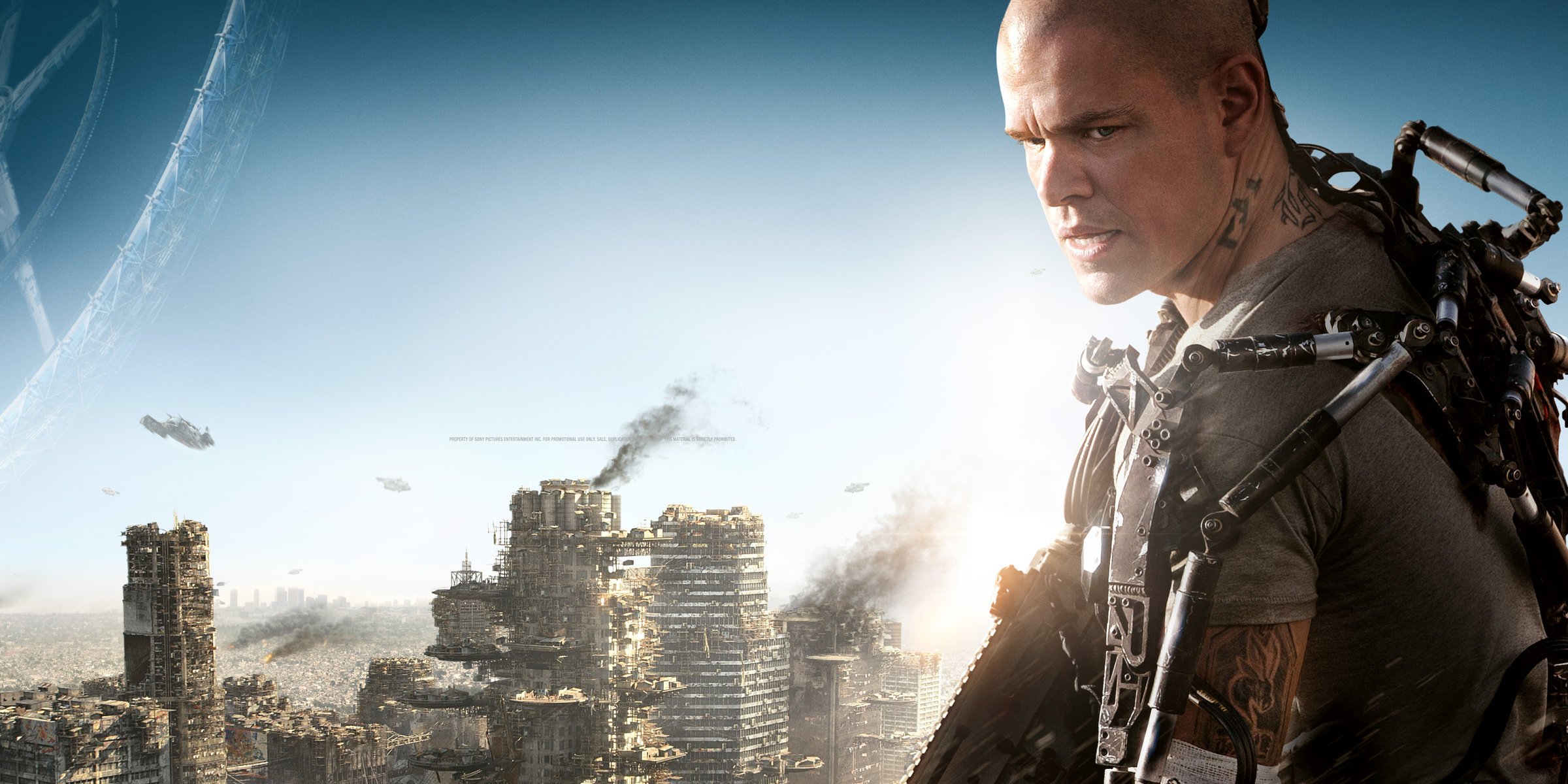 elysium fiction matt damon