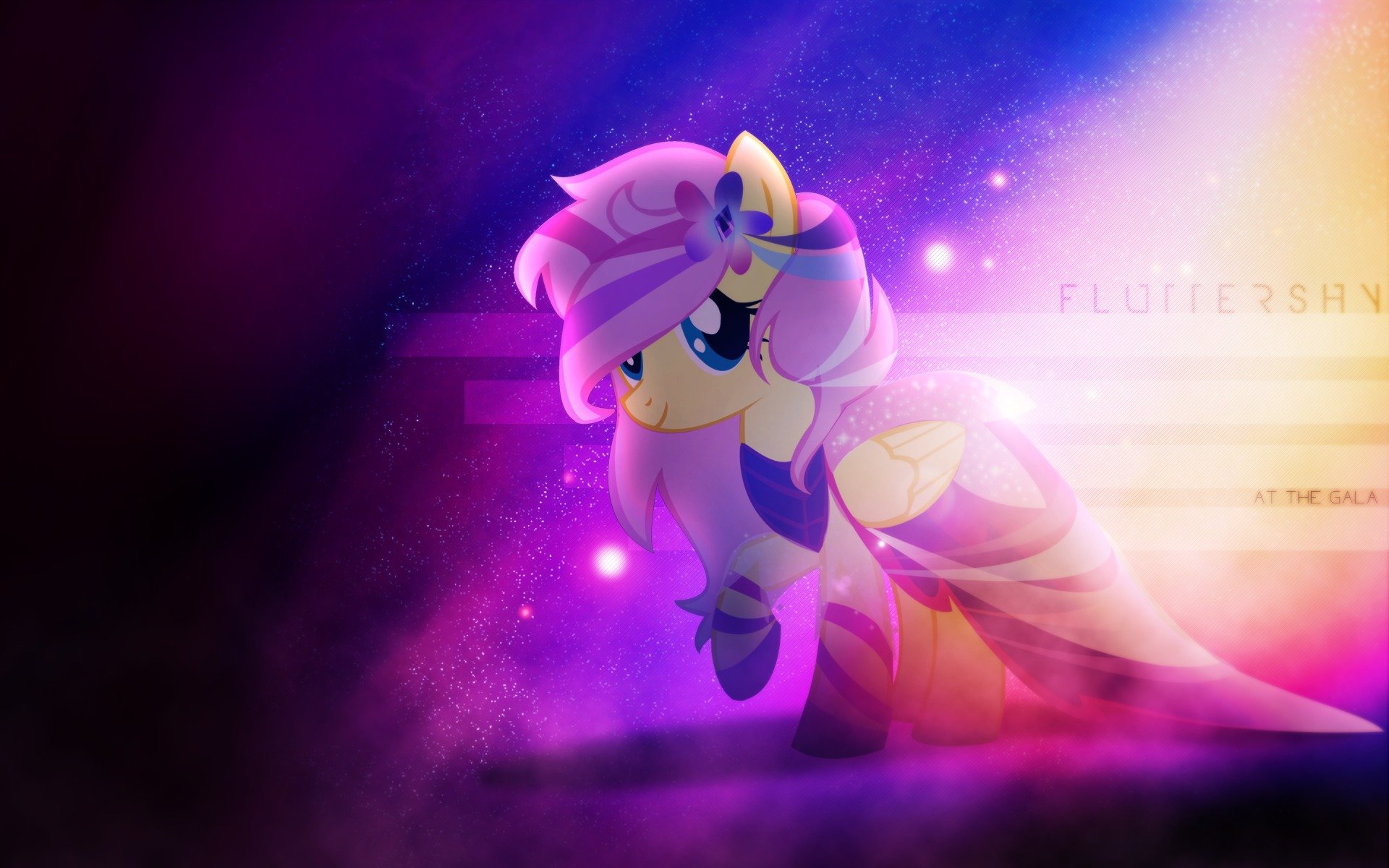 my little pony my little pony mlp fluttershy gala dre