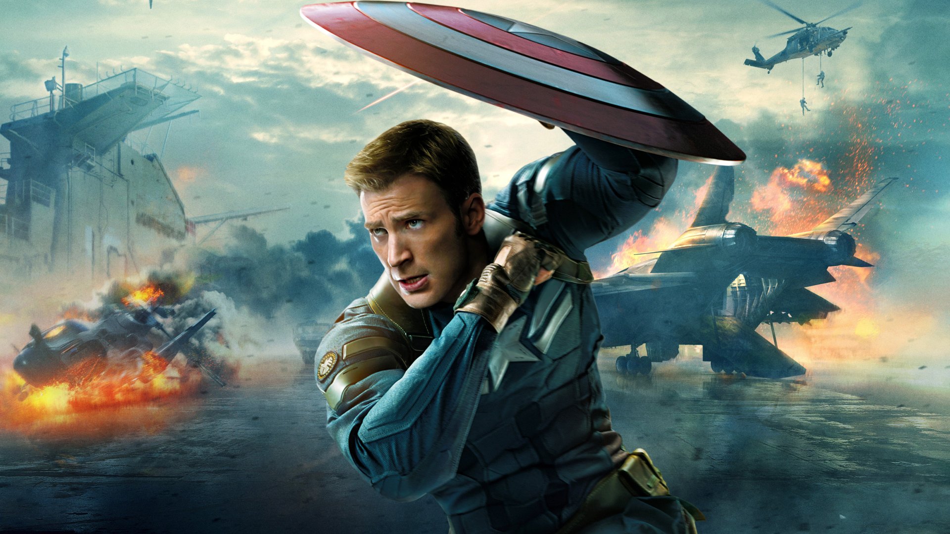 captain america: il soldato d inverno steve rogers chris evans marvel lo scudo