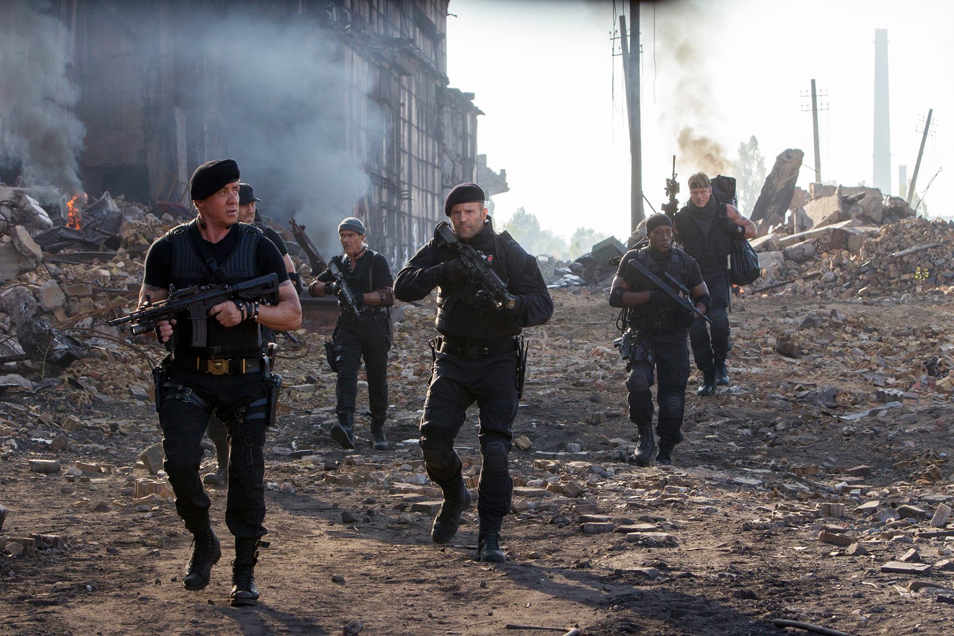 expendables 3 sylvester stallone jason statham antonio banderas dolph lundgren