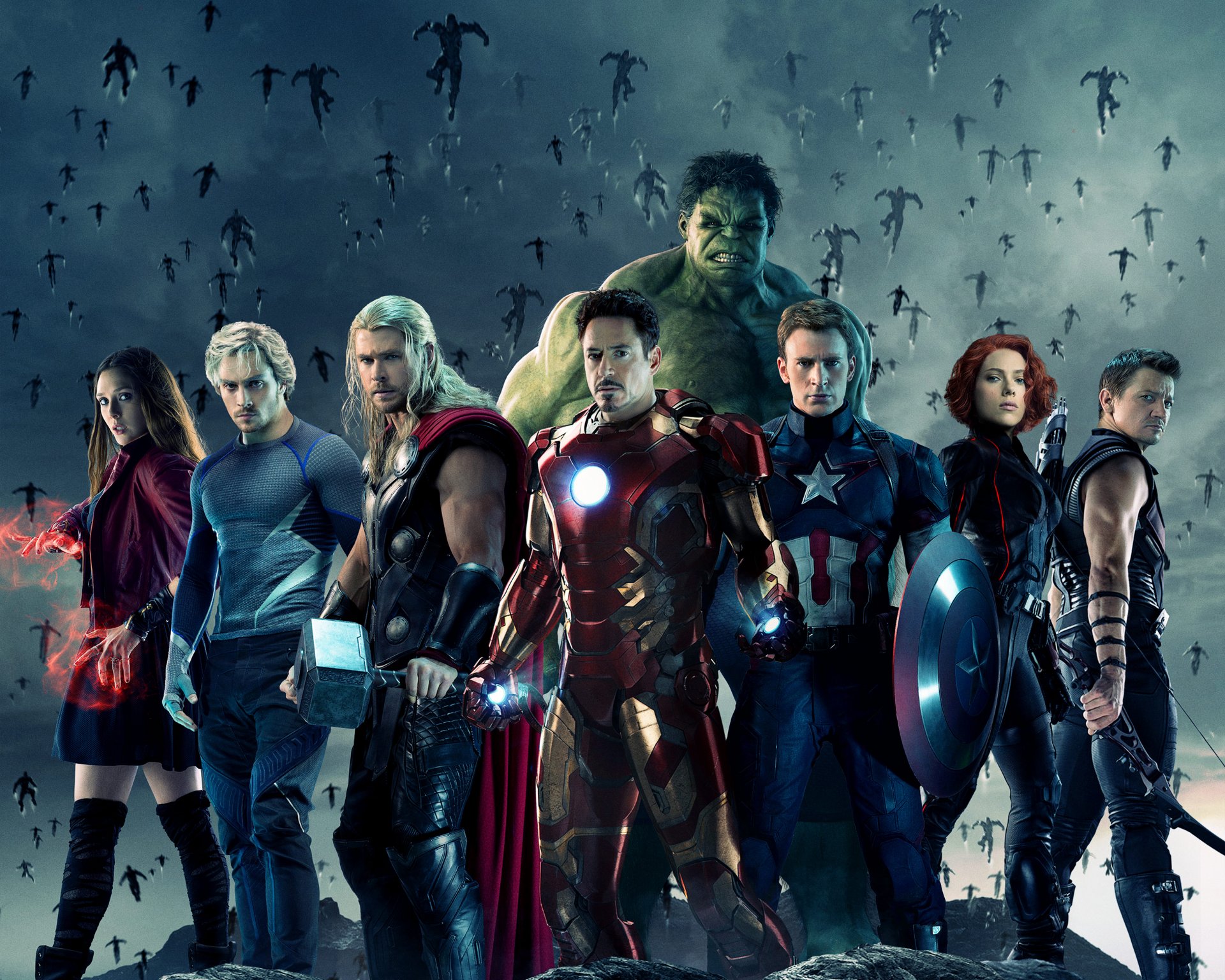 avengers age of ultron avengers 2 avengers: age of ultron película película 2015 robert downey jr. iron man chris evans capitán américa chris hemsworth thor mark ruffalo denotar hulk smash aaron taylor-johnson mercury scarlett johansson viuda negra