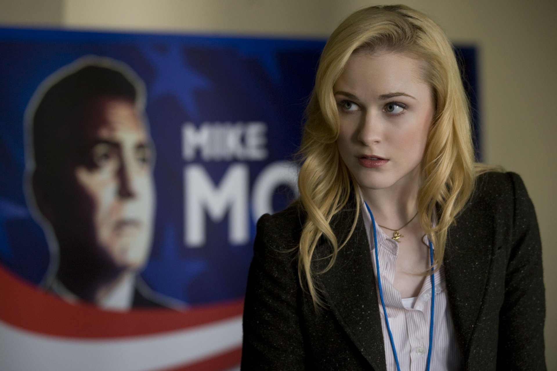 stagiaire molly stearns regard attentif ivan rachel wood evan rachel wood george clooney tournage du film ides de mars