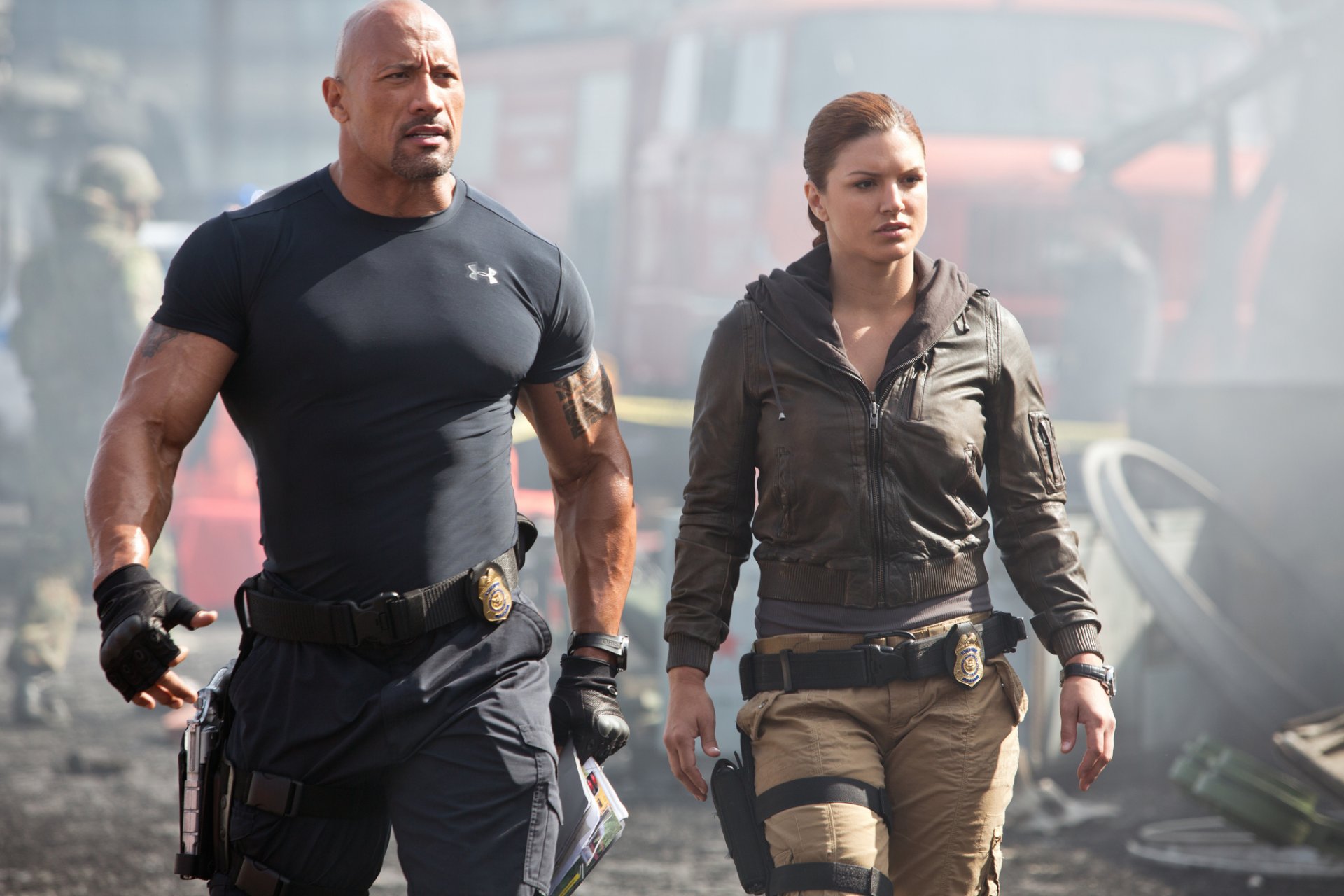 rápido & amp; furioso 6 rápido y furioso 6 dwayne johnson carano gina carano acción crimen