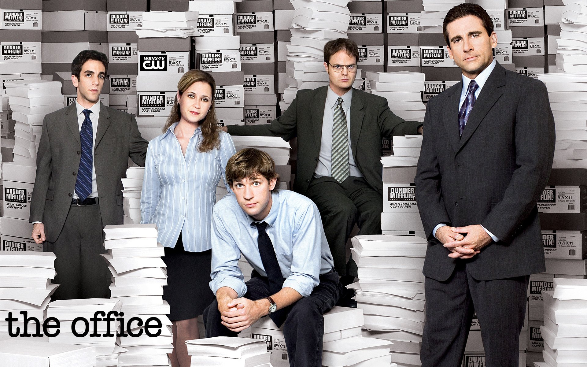 tv series office main actors people paper