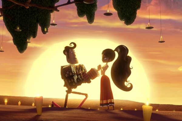 Cartoon characters the book of life