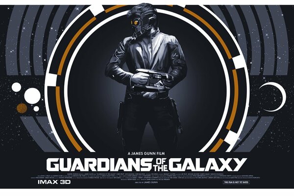 Cartel de la película Guardianes de la galaxia