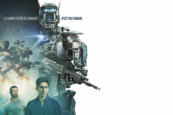 Art for the movie Robot named Chappie 